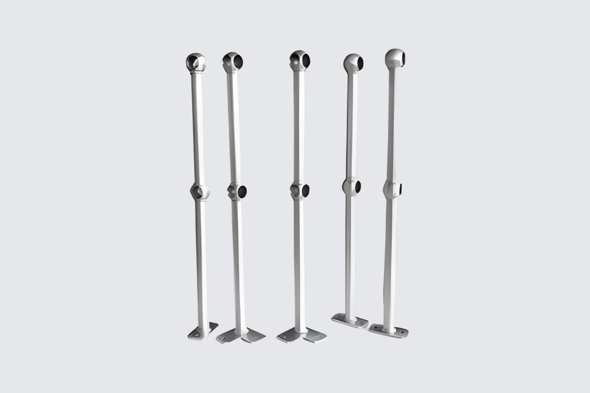 Tubular Ball Handrail System (Modular & Safety Compliant)